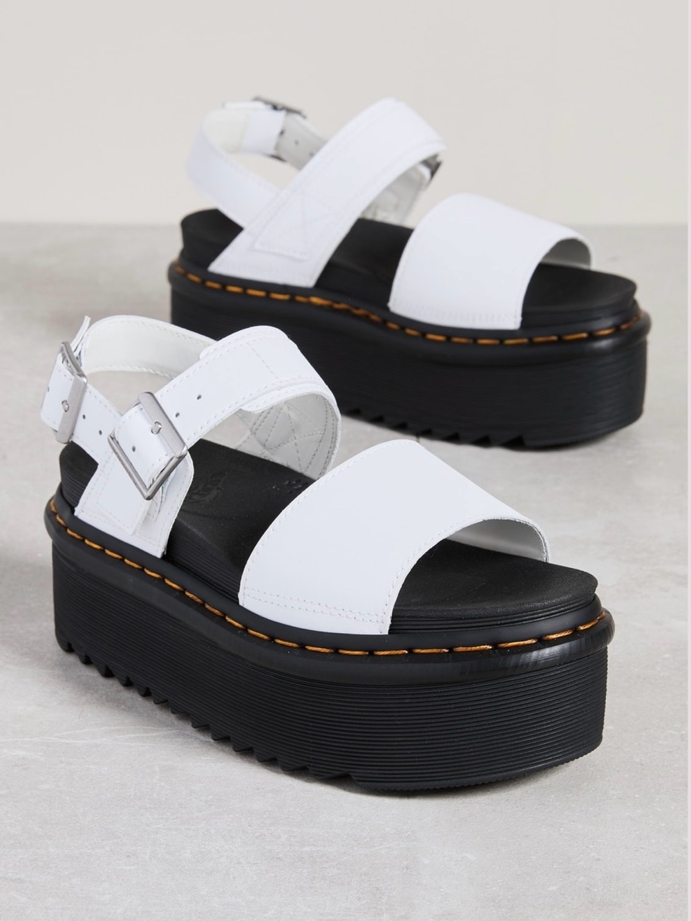 Dr. Martens VOSS Leather Platform Sandal